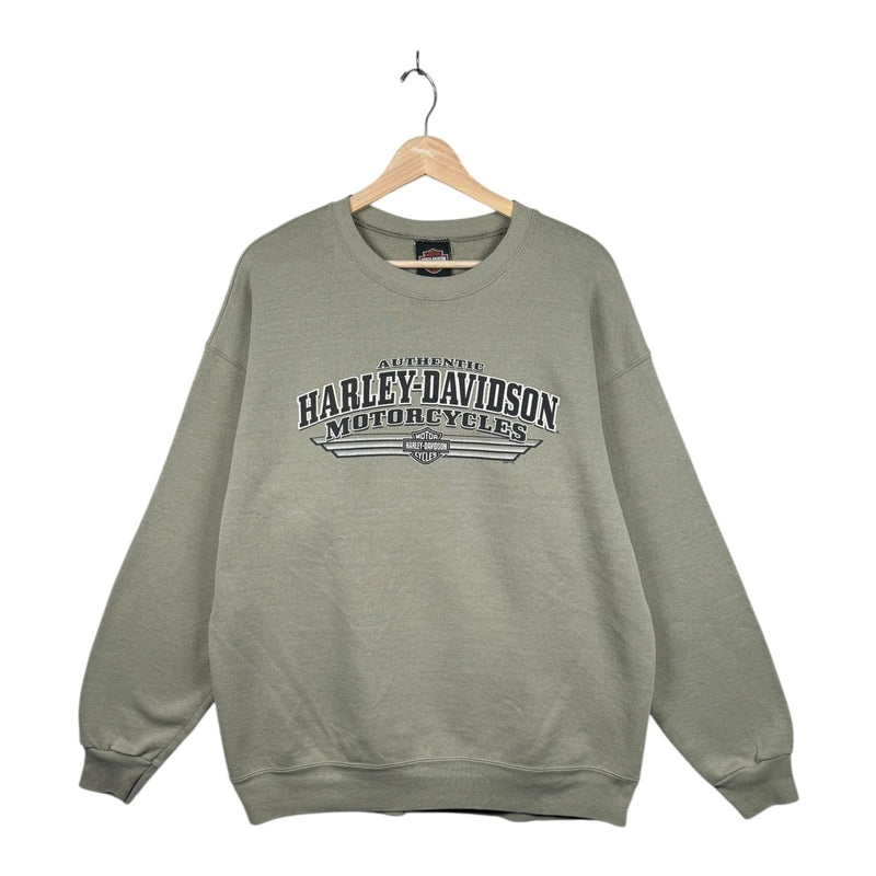 Vintage Harley Davidson Ghost Town Graphic Crewneck