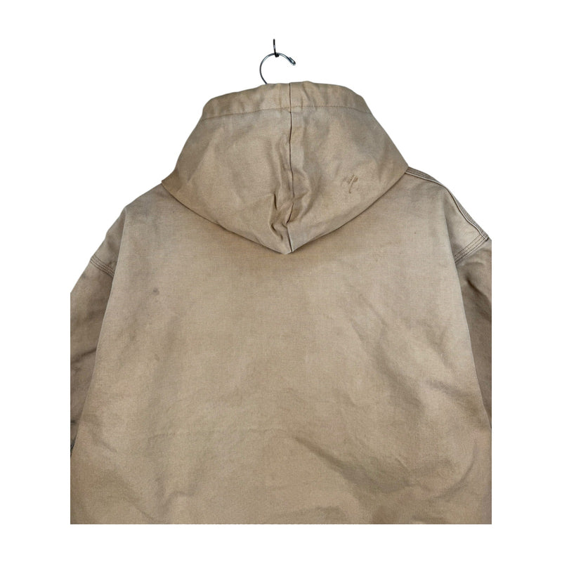 Vintage Carhartt Thermal Lined Full Zip Hoodie