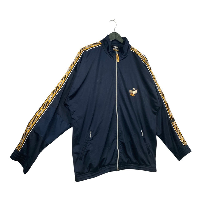 Vintage Puma Embroidered Logo Tape Track Jacket
