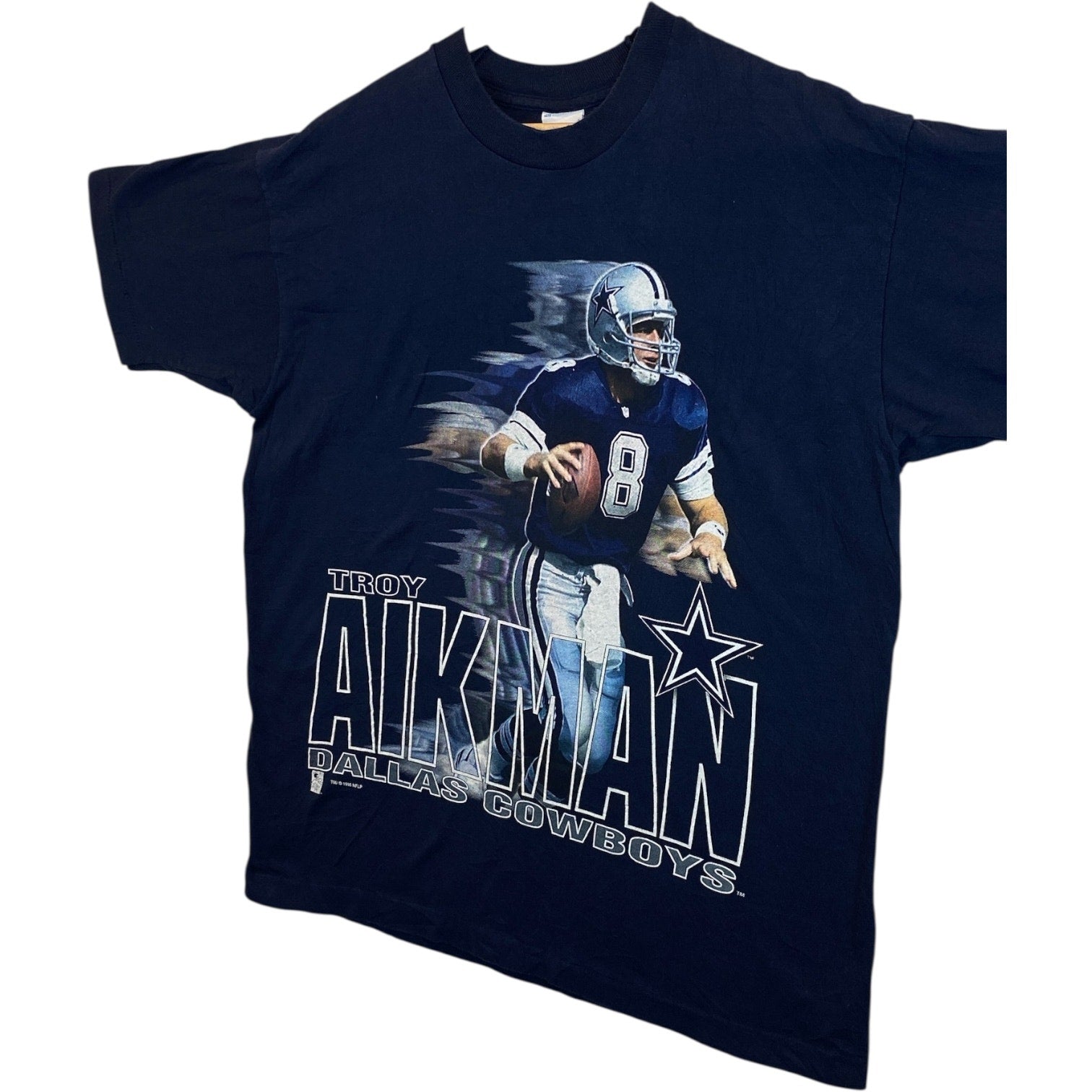 Vintage Troy Aikman Dallas Cowboys NFL T-Shirt