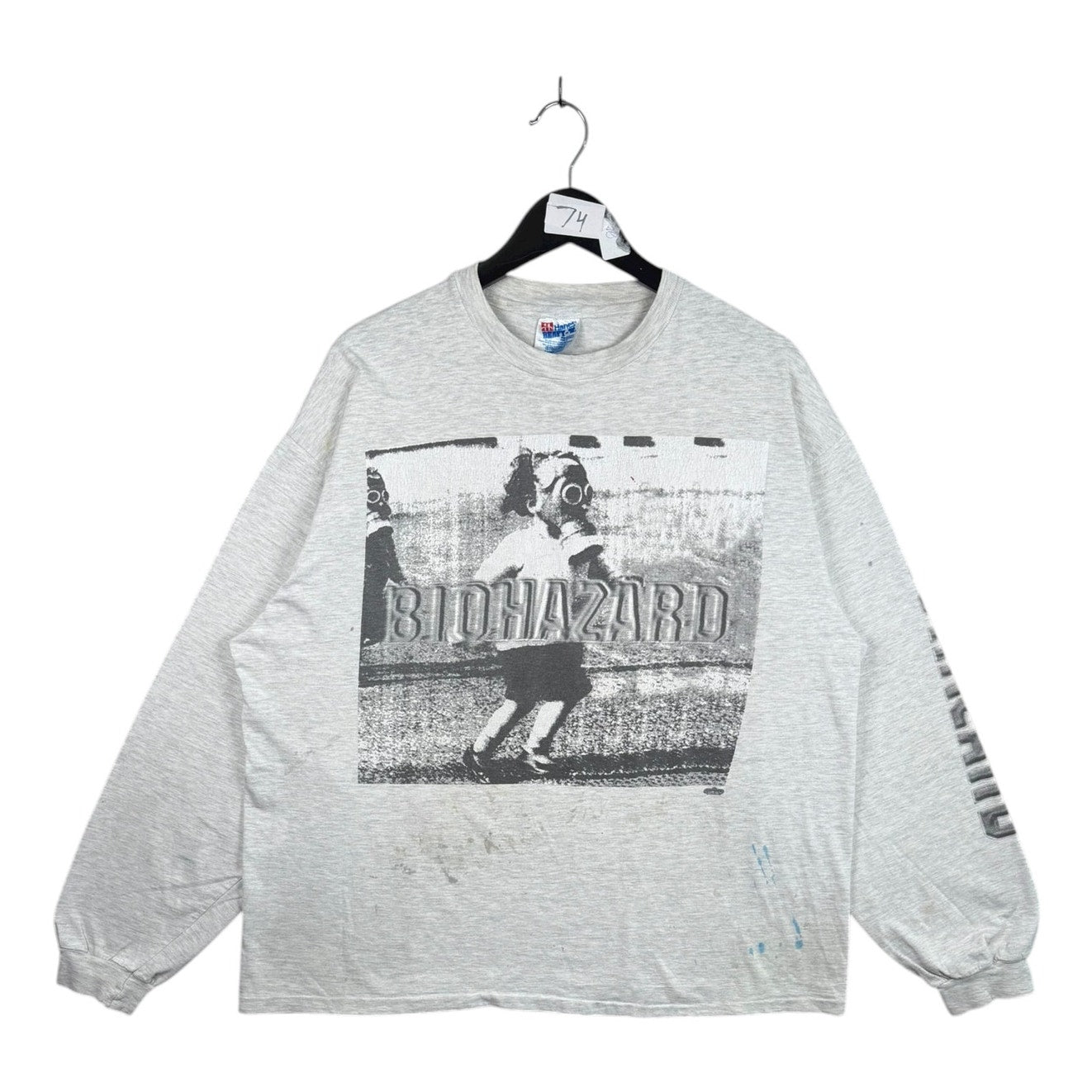 Vintage Biohazard Band Long Sleeve T-Shirt