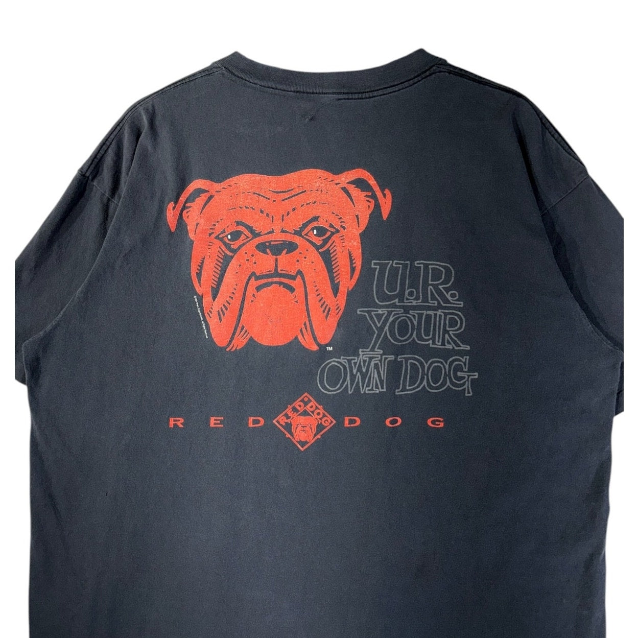 Vintage Red Dog Graphic T-Shirt