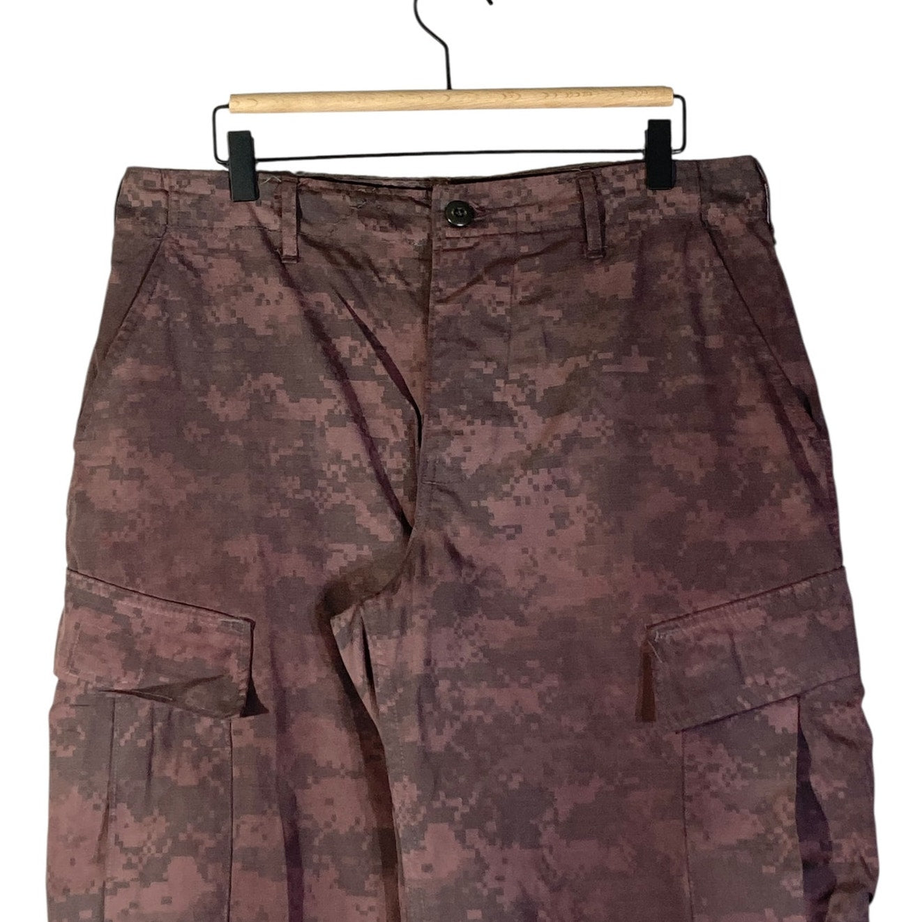 Vintage Breckenridge Camo Cargo Shorts 34