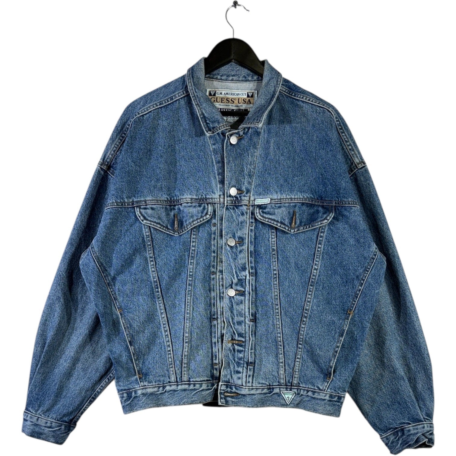 Vintage Guess USA Button Front Denim Jacket