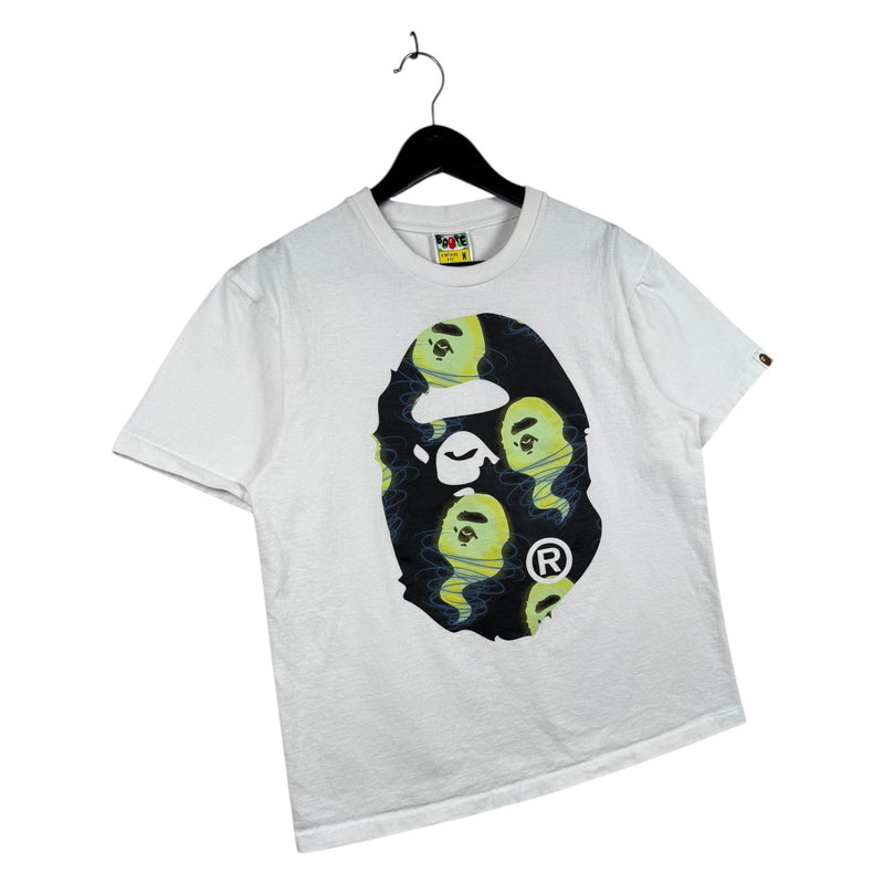 Vintage BAPE A Bathing Ape Multi Face T-Shirt