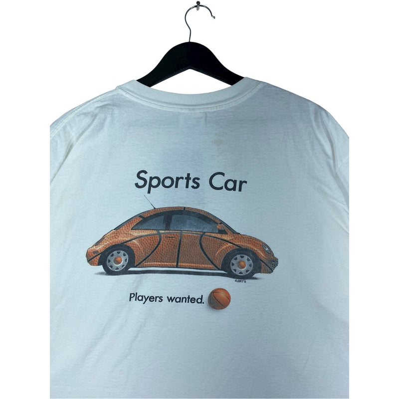 Vintage Basketball Hall Of Fame Sports Car T-Shirt