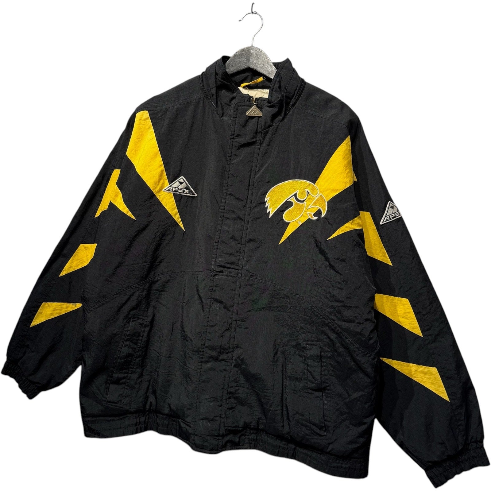 Vintage University Of Iowa Hawkeyes Logo Puffer Jacket