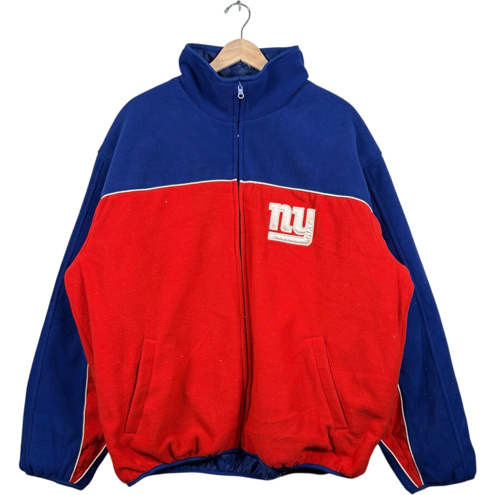 Vintage NFL New York Giants Spellout Puffer Jacket