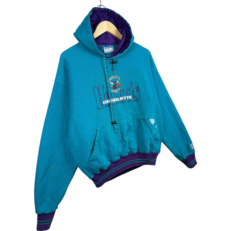 Vintage Charlotte Hornets Basketball NBA Hoodie