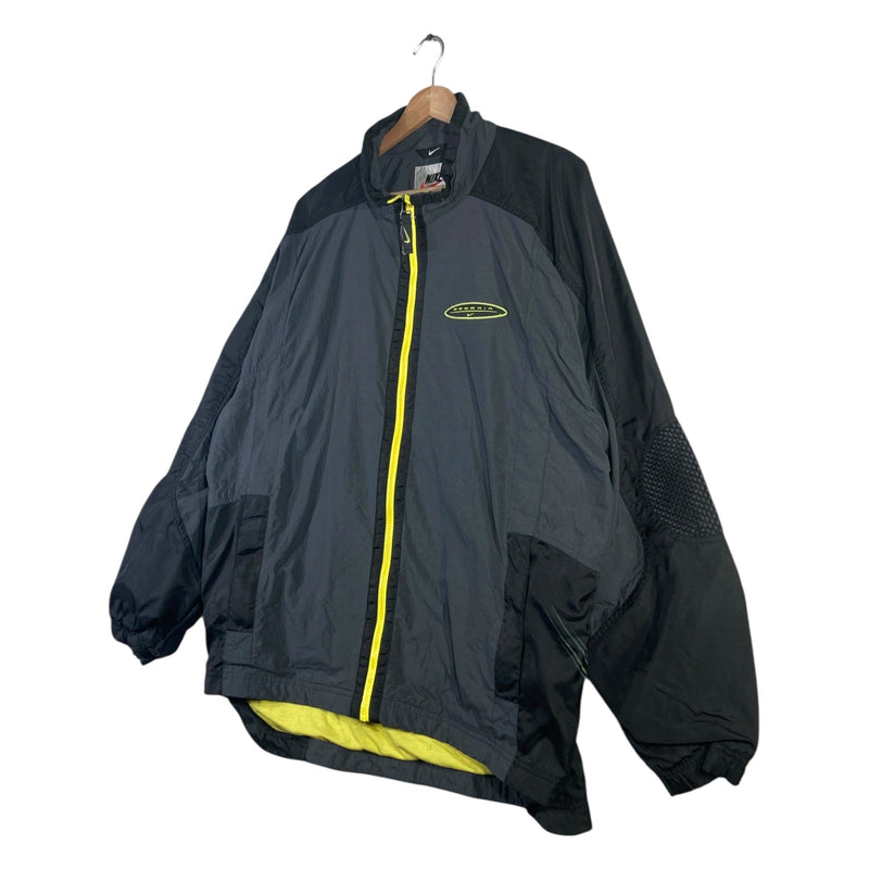 Vintage Nike Chest Oval Logo Full Zip Windbreaker