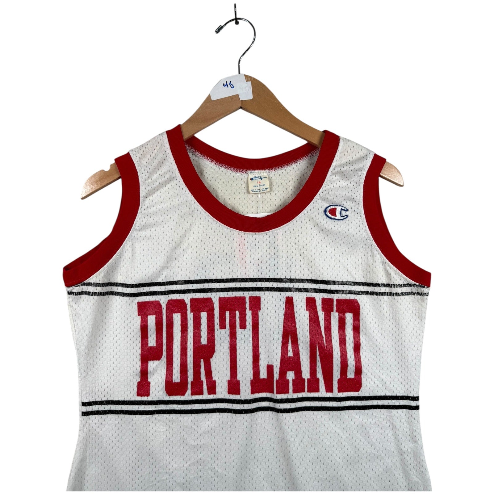 Vintage Women's Champion NBA Portland Jersey