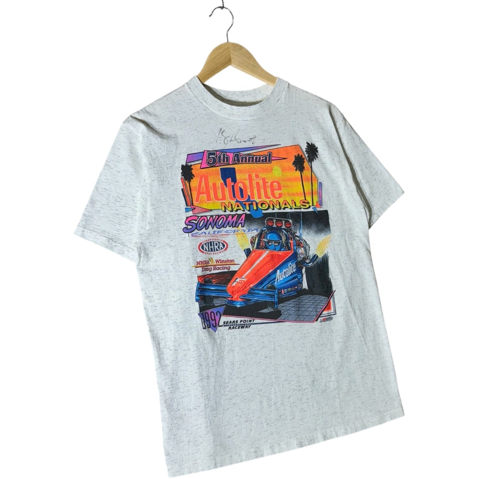 Vintage 5th Annual Autolite Nationals Tee 1992
