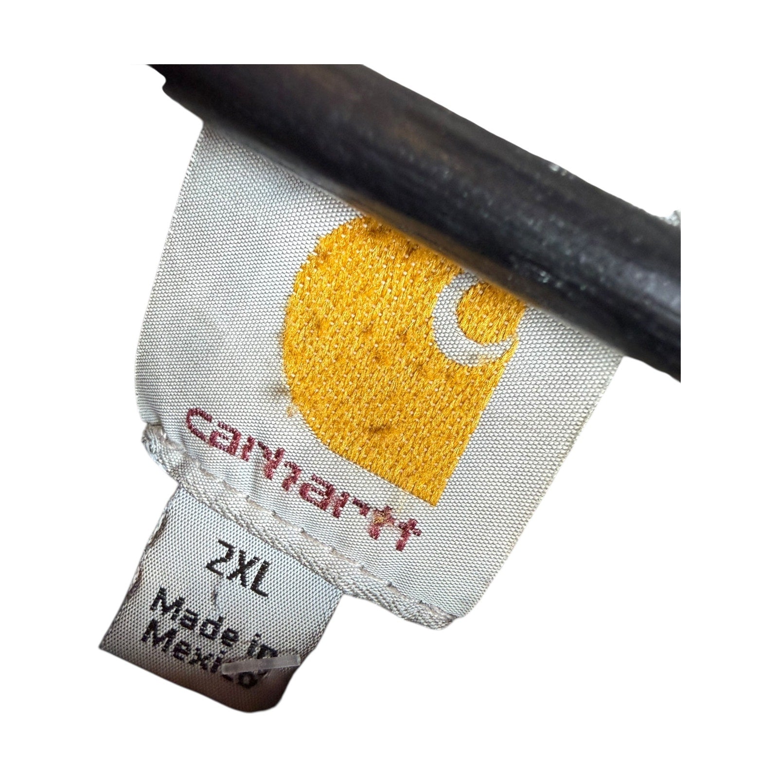 Vintage Carhartt Fleece Lined Hooded Detroit Workwear Jacket