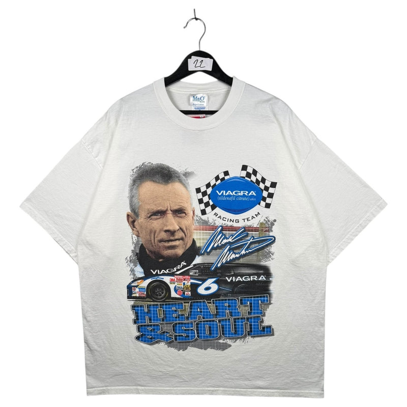 Vintage Mark Martin No. 6 NASCAR Graphic T-Shirt