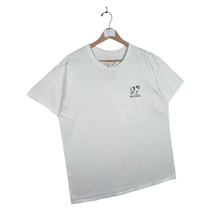 Vintage Big Dogs Graphic Humor Tee T-Shirt
