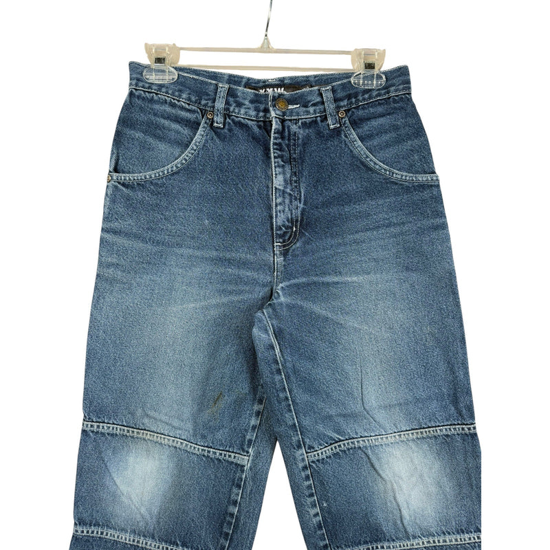 Vintage XXW Gamecore Patch Wide Leg Denim Pants 28