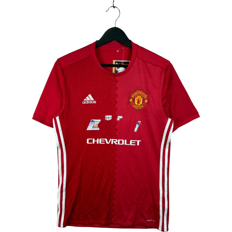 Vintage Adidas Chevrolet Manchester United Soccer T-Shirt