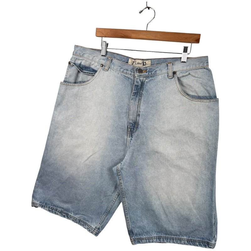 Vintage Straight Leg Bermuda Denim Jeans Shorts 42
