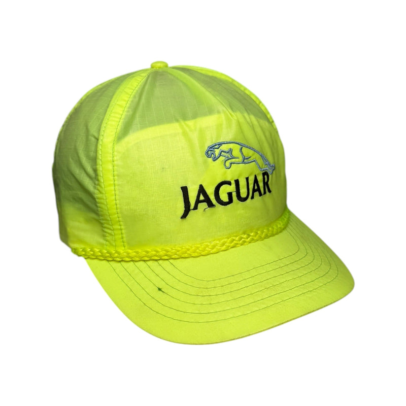 Vintage Jaguar Neon Snapback Hat OSFA
