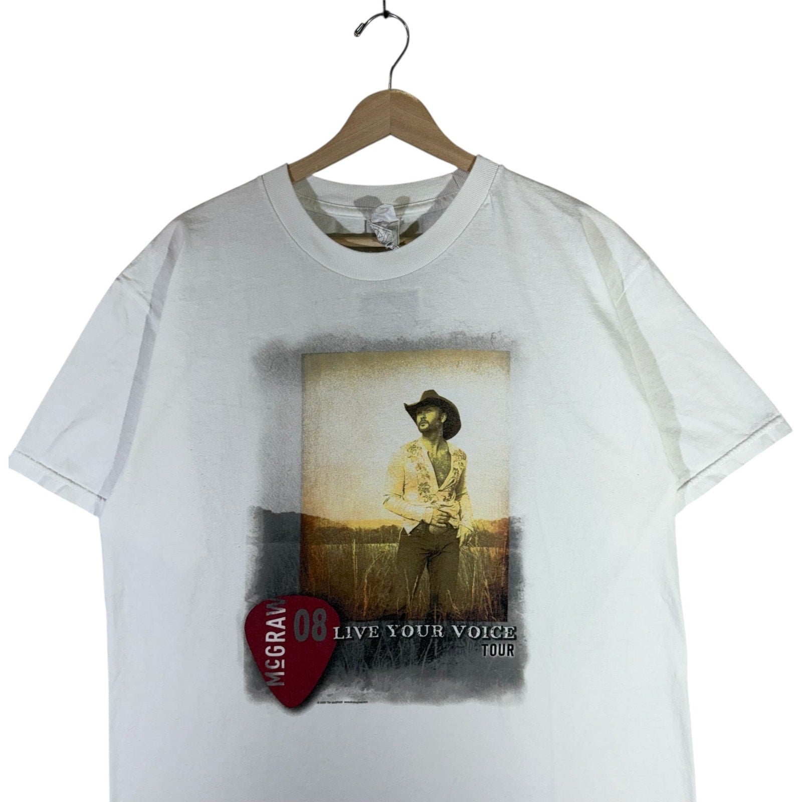 Tim McGraw Live Your Voice Tour Tee