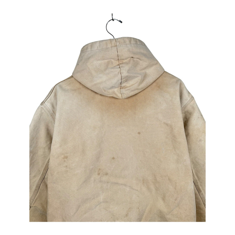 Vintage Carhartt Thermal Lined Full Zip Hoodie