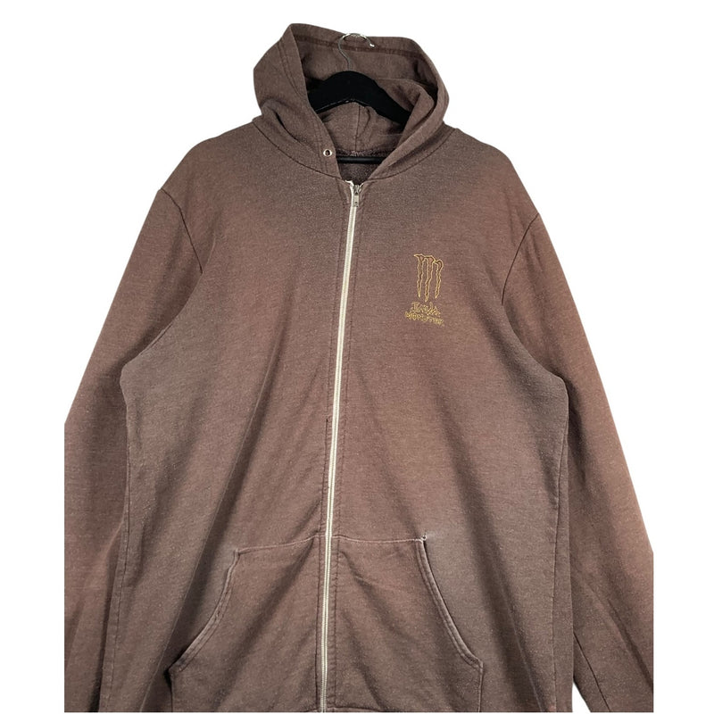 Vintage Monster Java Promo Full Zip Hoodie