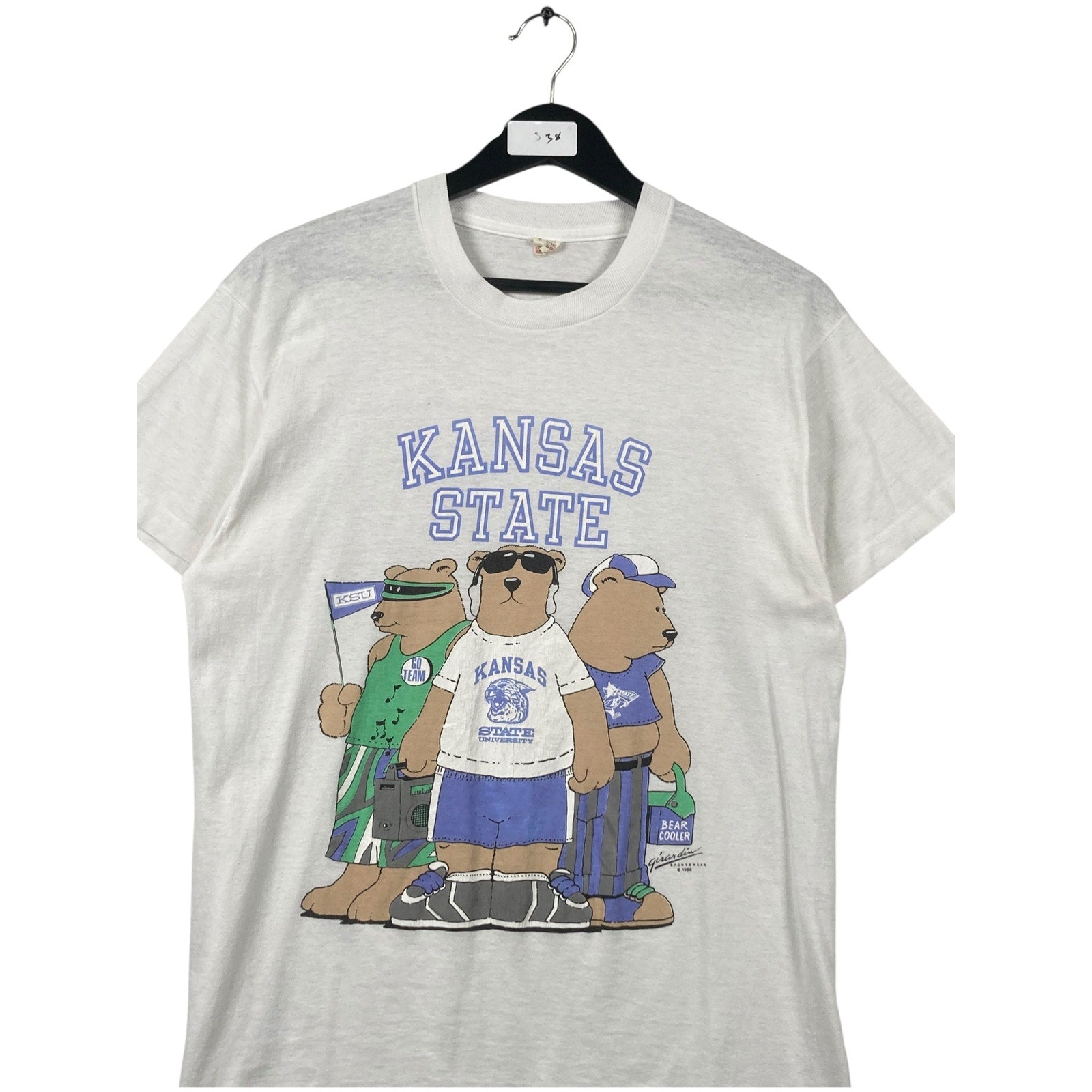 Vintage Kansas State University Bears T-Shirt