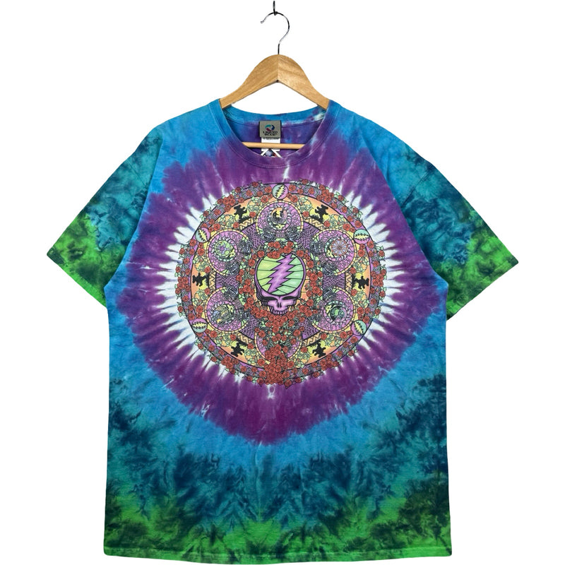 Vintage Grateful Dead Steal Your Face Tie Dye T-Shirt
