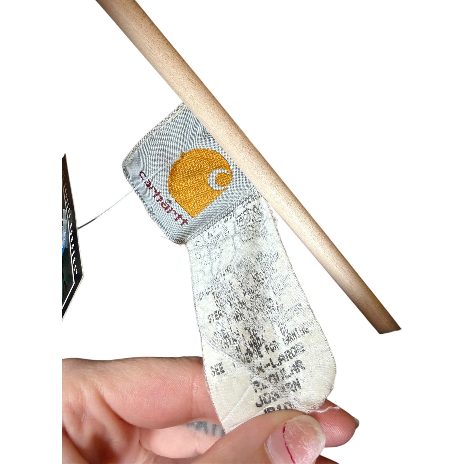 Vintage Carhartt Thermal Lined Full Zip Hoodie