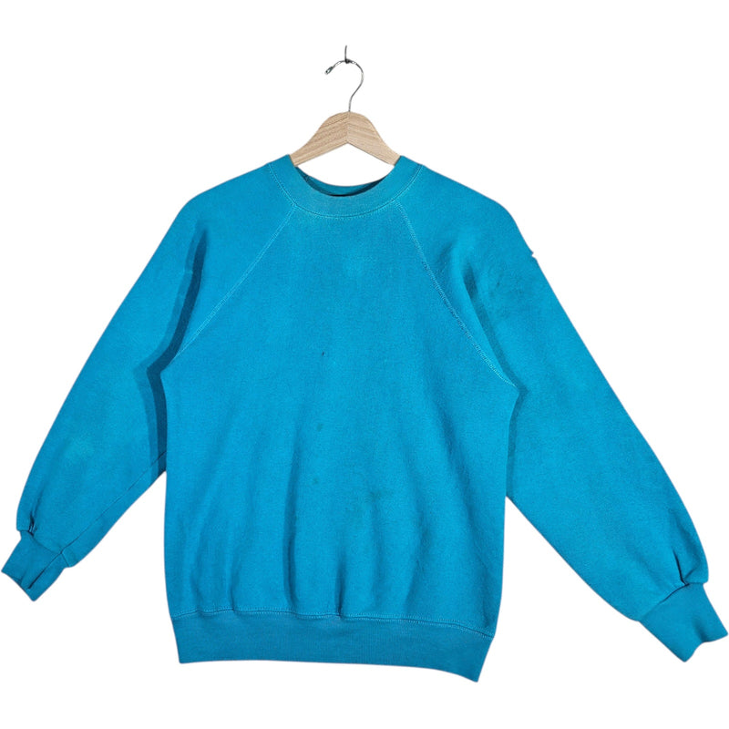 Vintage Light Blue Blank Crewneck