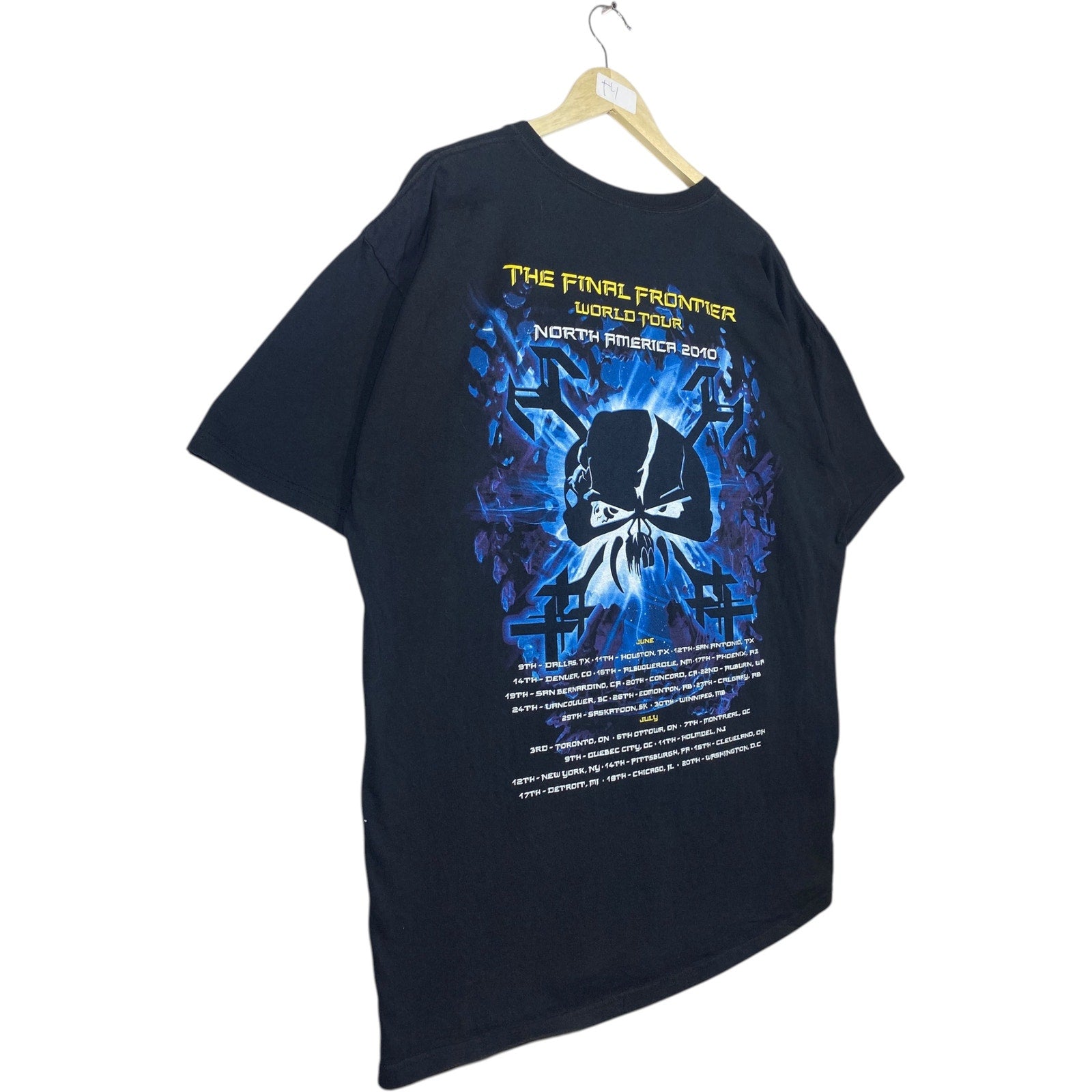 Vintage Iron Maiden The Final Frontier 2010 Graphic T-Shirt