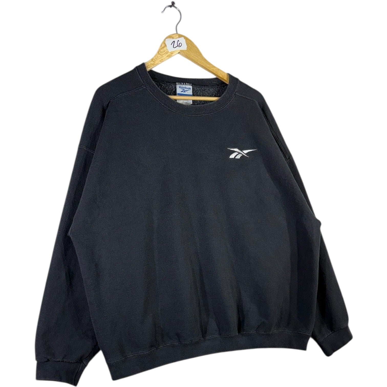 Vintage Reebok Solid Sweatshirt Crewneck