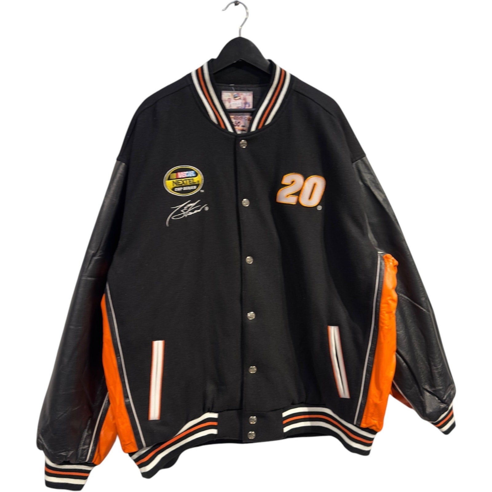 Vintage NASCAR #20 Tony Stewart Varsity Jacket
