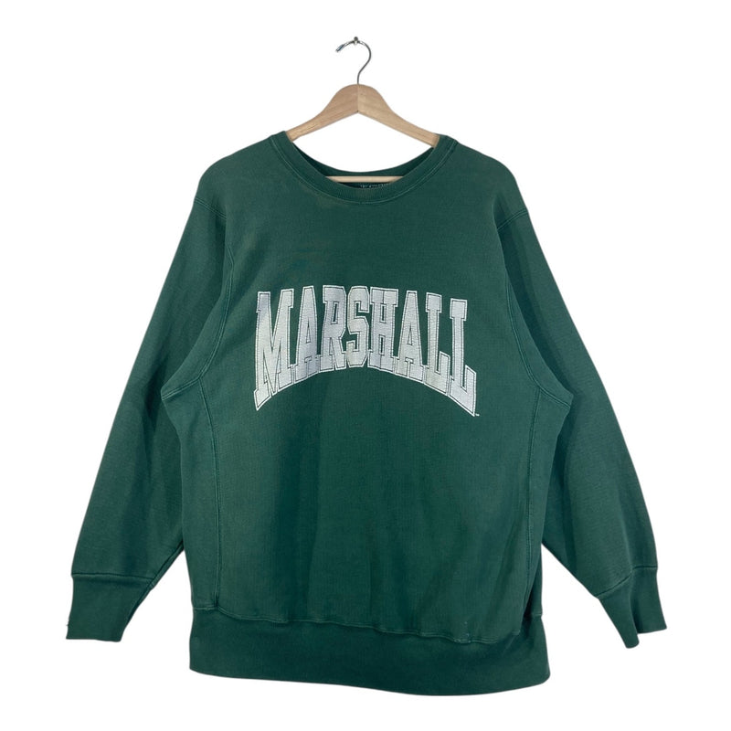 Vintage Marshall University Spell Out Crewneck