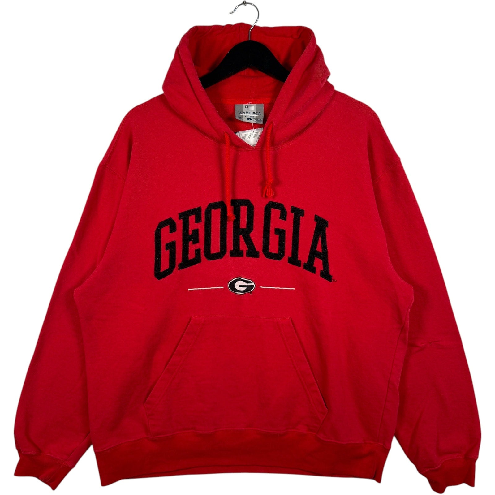 Vintage University Of Georgia Arch Spellout Pullover Hoodie