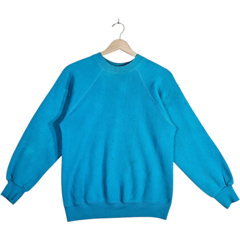Vintage Light Blue Blank Crewneck