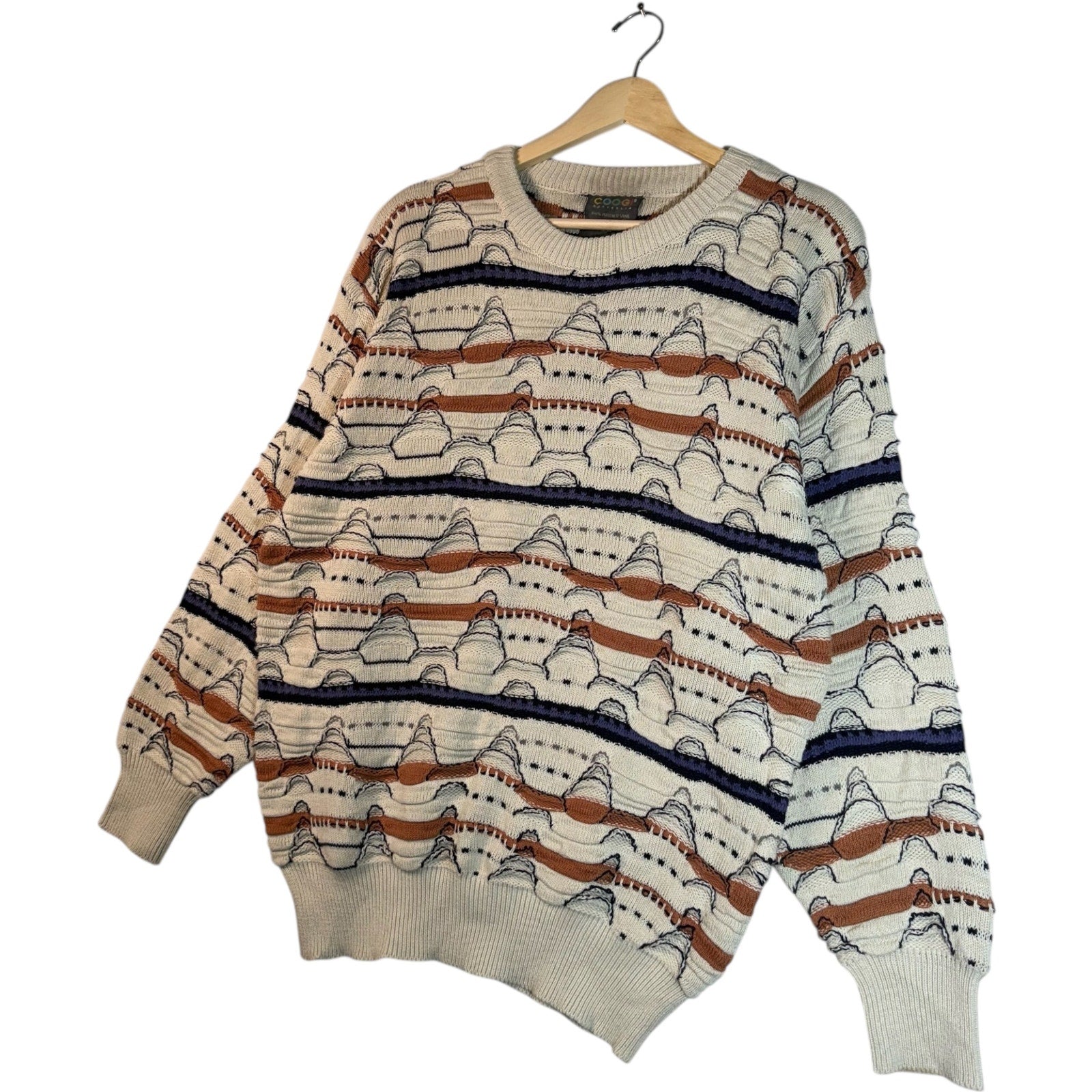 Vintage COOGI Striped Sweater