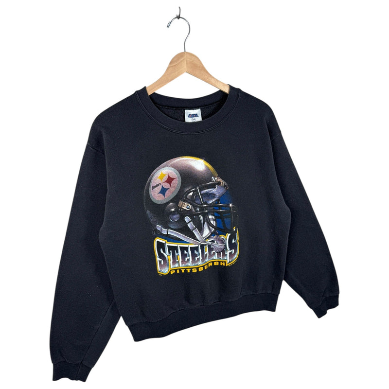 Vintage Pittsburgh Steelers Helmet NFL Crewneck
