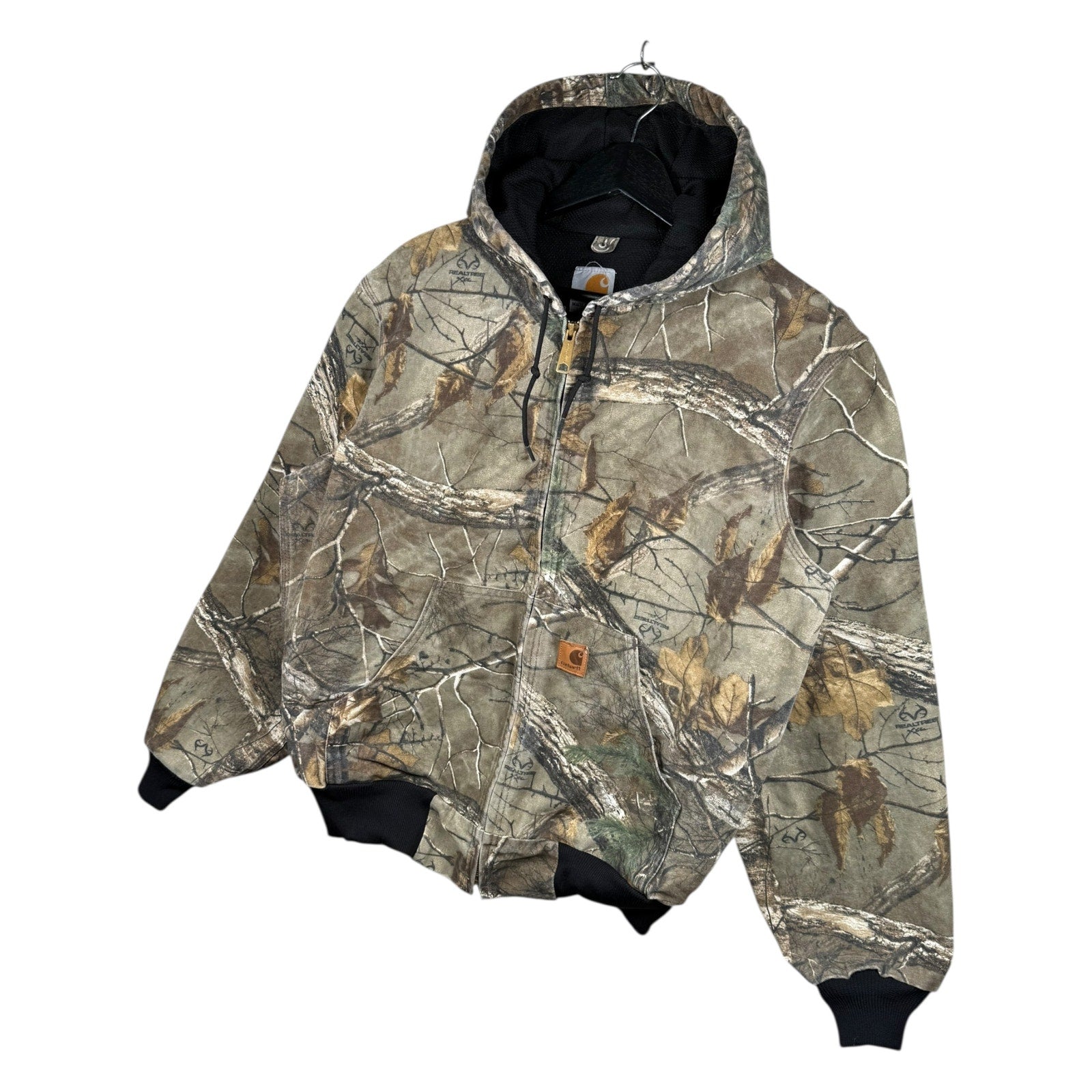 Vintage Carhartt Camo Full Zip Hoodie