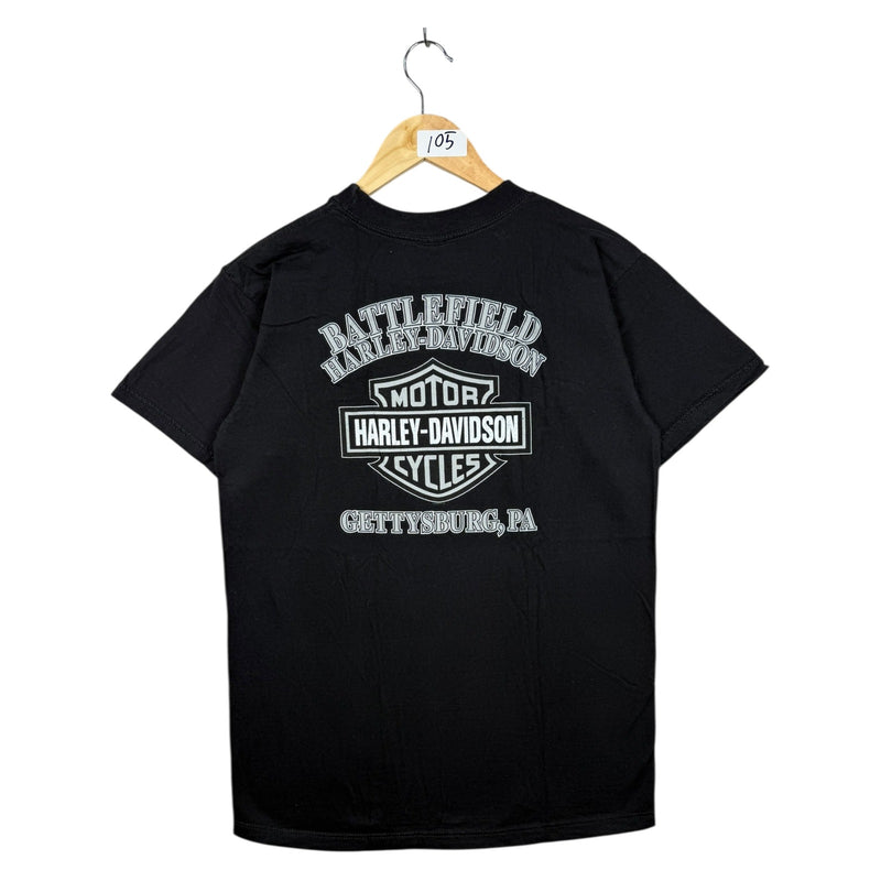 Vintage Harley Davidson Gettysburg PA T-Shirt
