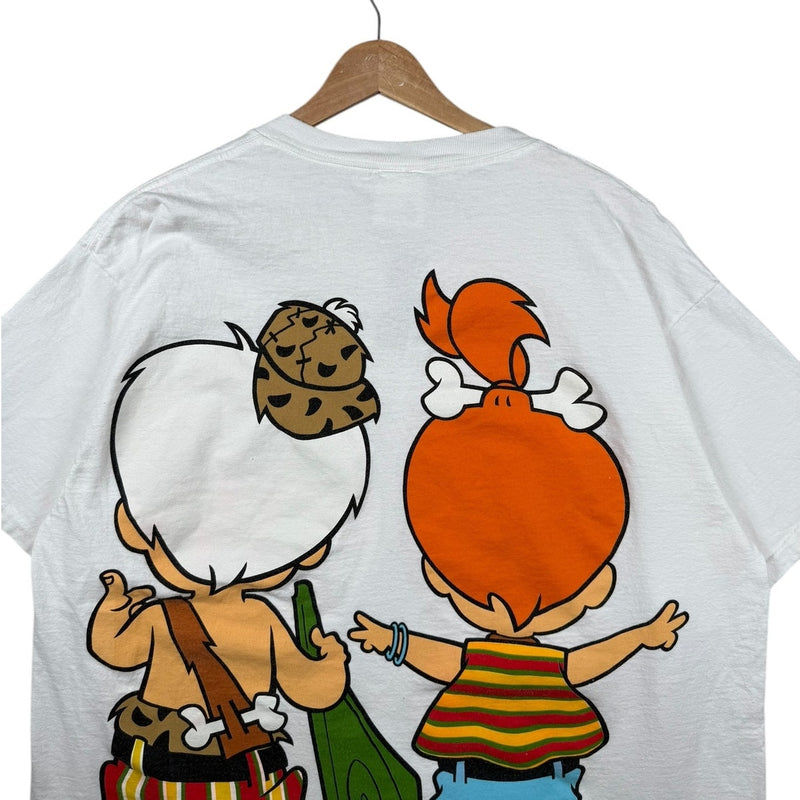 Vintage The Flintstones Cartoon Graphic T-Shirt