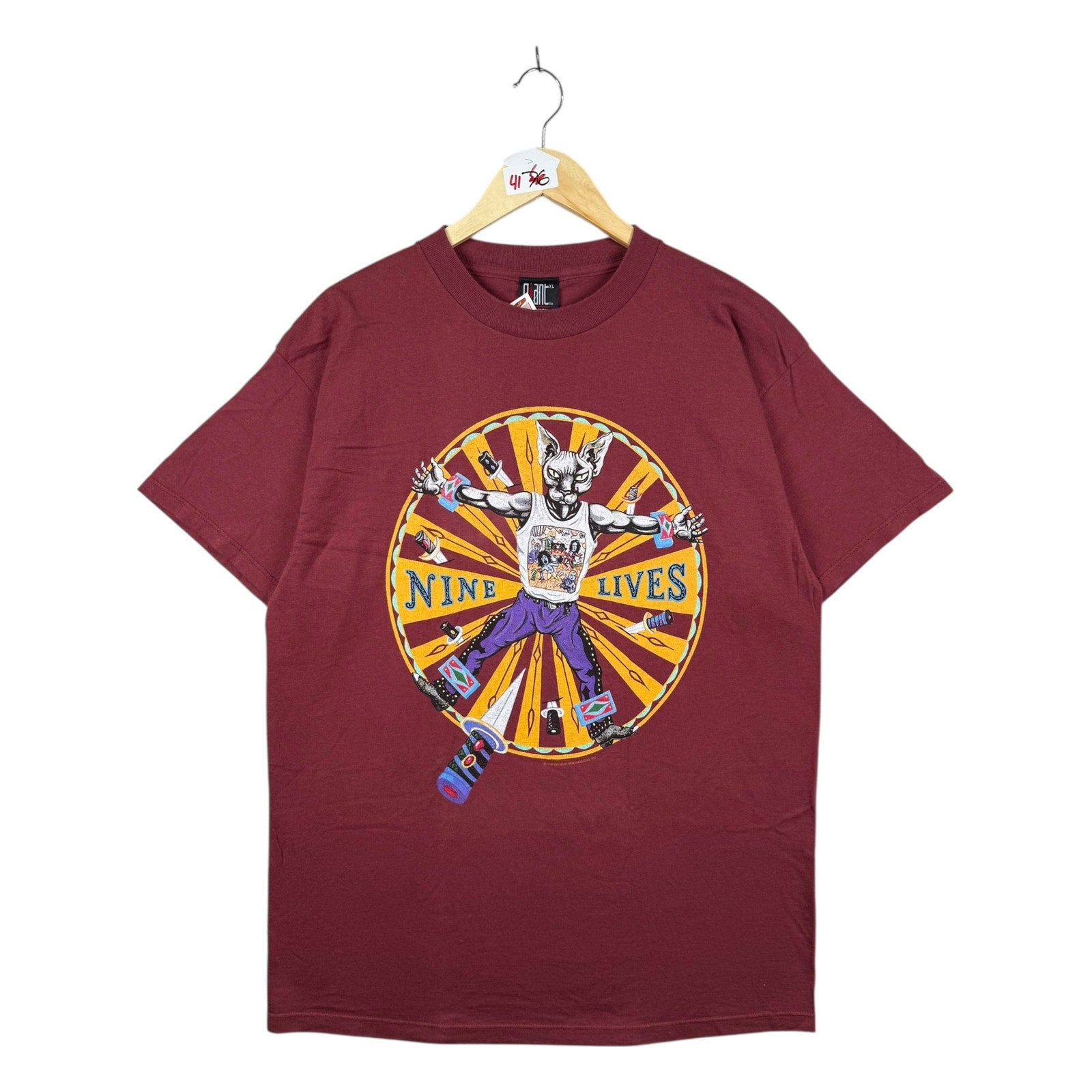 Vintage Aerosmith Nine Lives Band T-Shirt