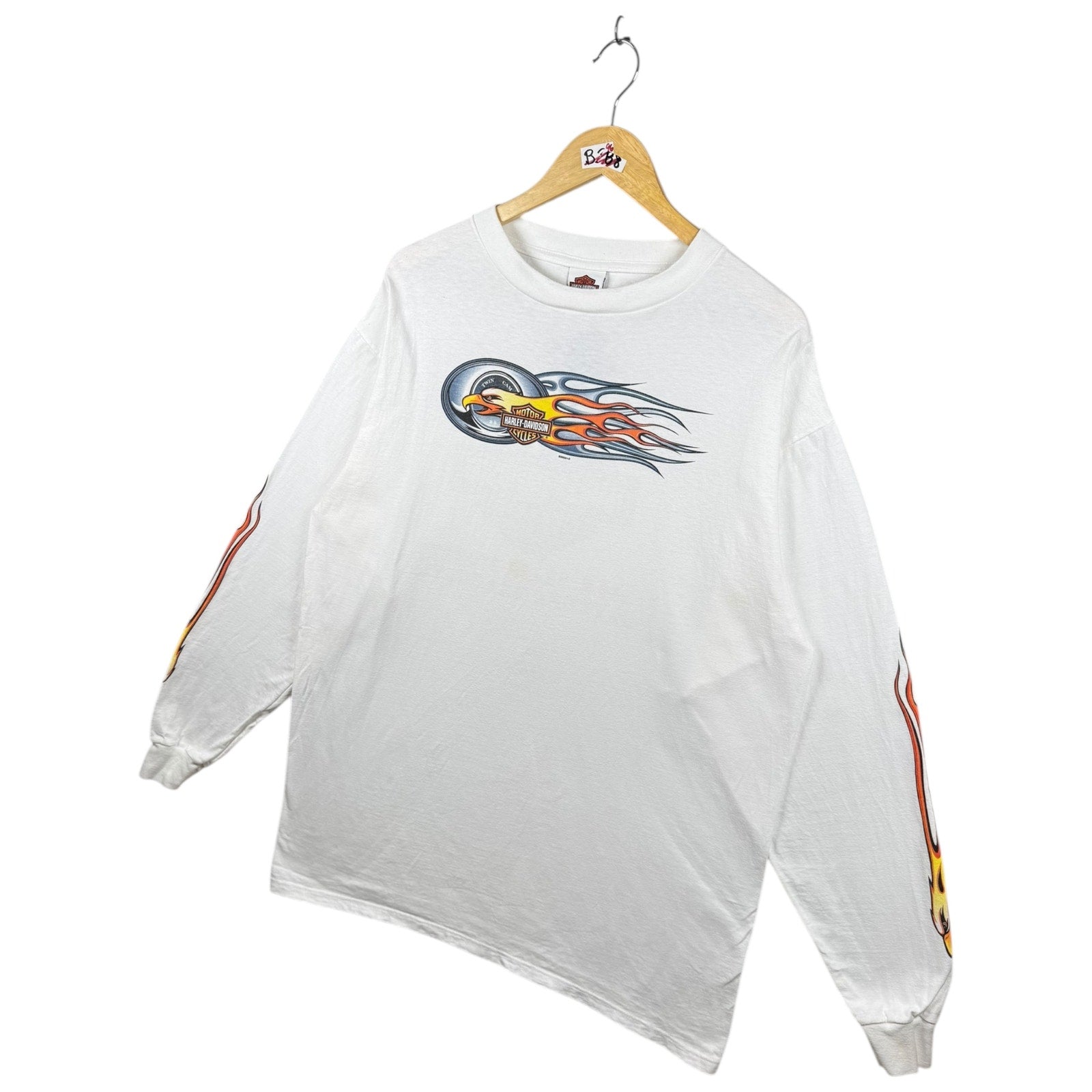 Vintage Harley Davidson Daytona Beach Long Sleeve T Shirt