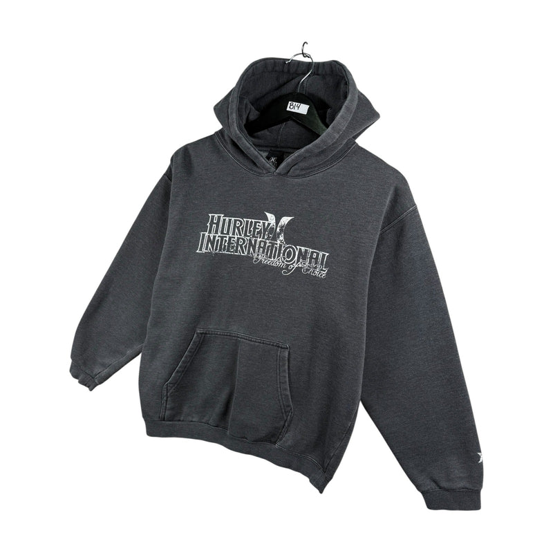 Vintage Hurley International Bold Print Hoodie
