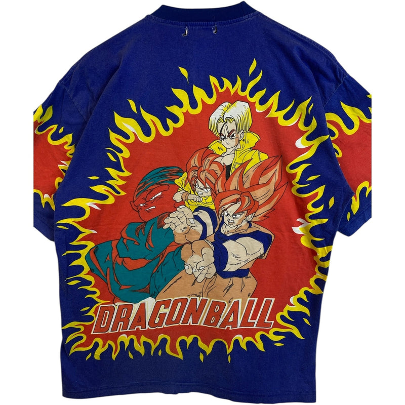 Vintage Dragon Ball Z Super Saiyan Goku Vegeta Trunks T-Shirt