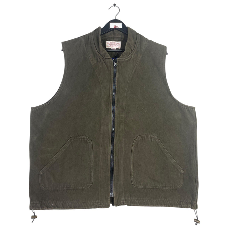 Vintage Filson Moleskin Full Zip Hunting Vest