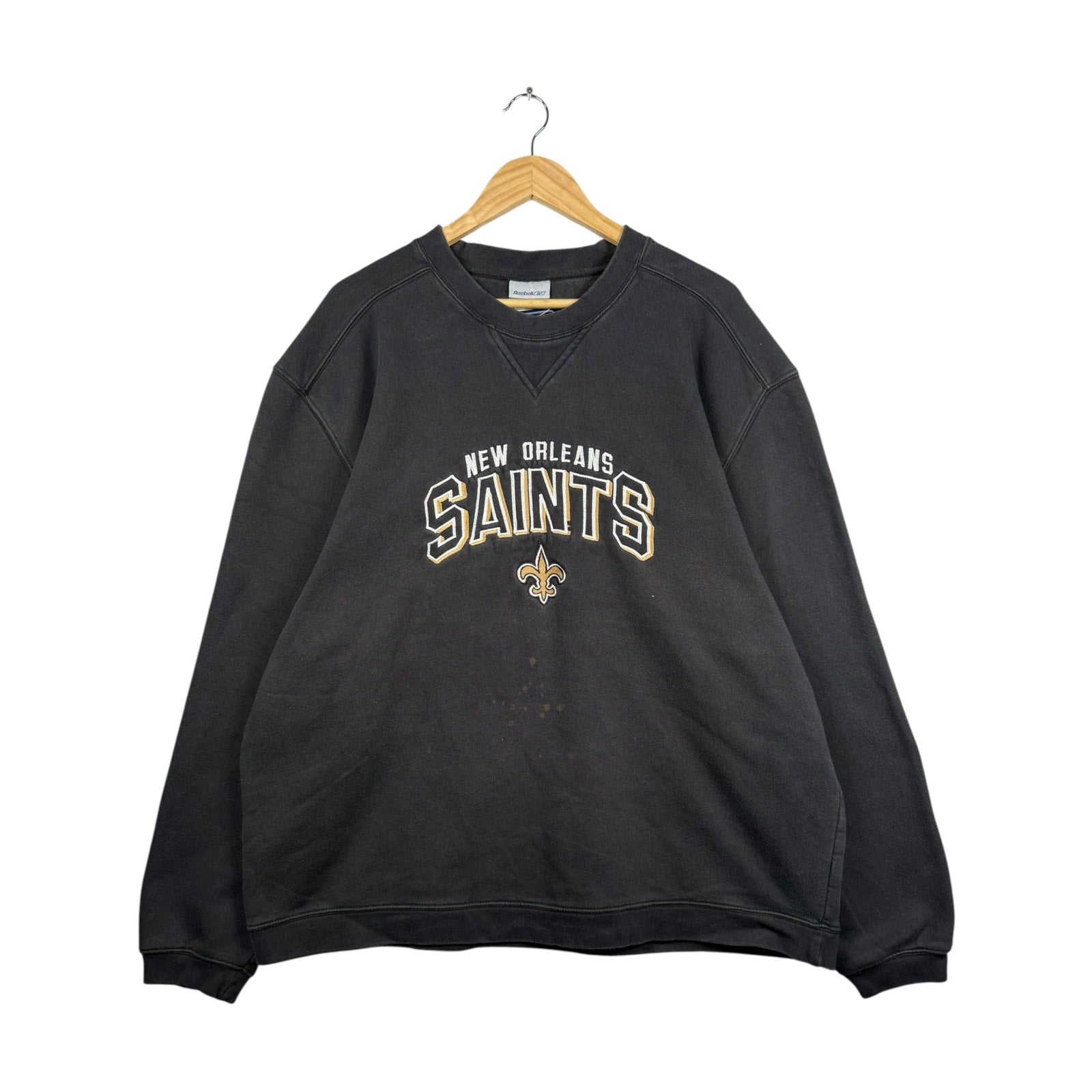 Vintage Reebok NFL New Orleans Saints Football Sweatshirt