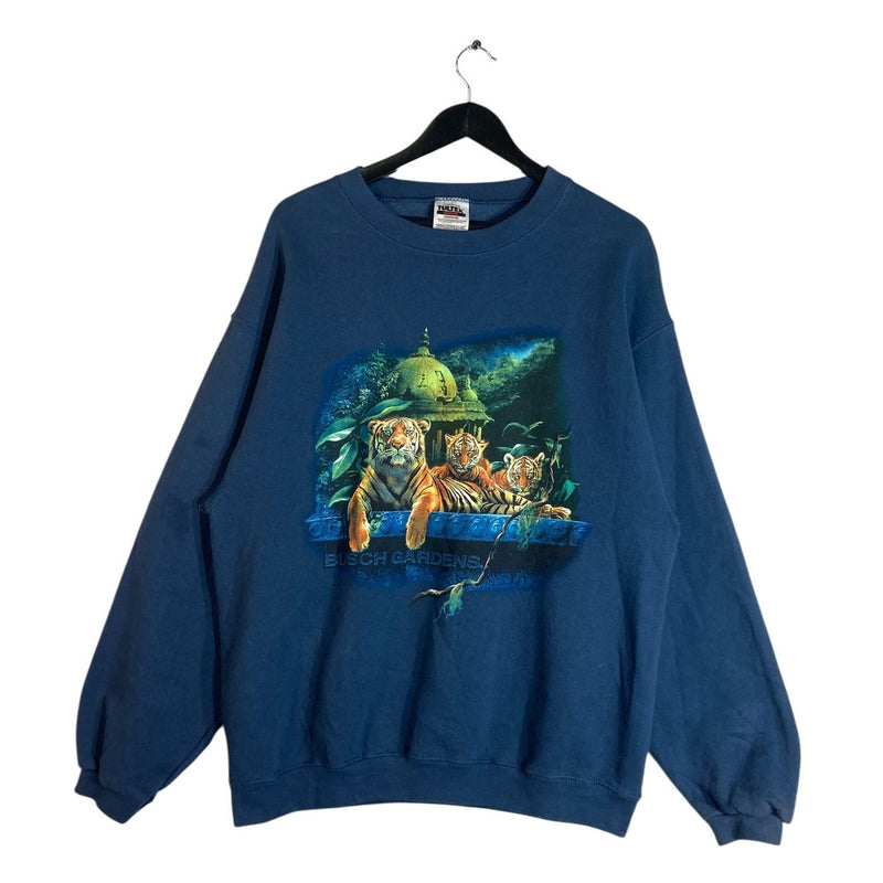 Vintage Busch Gardens Amusement Park Tigers Crewneck
