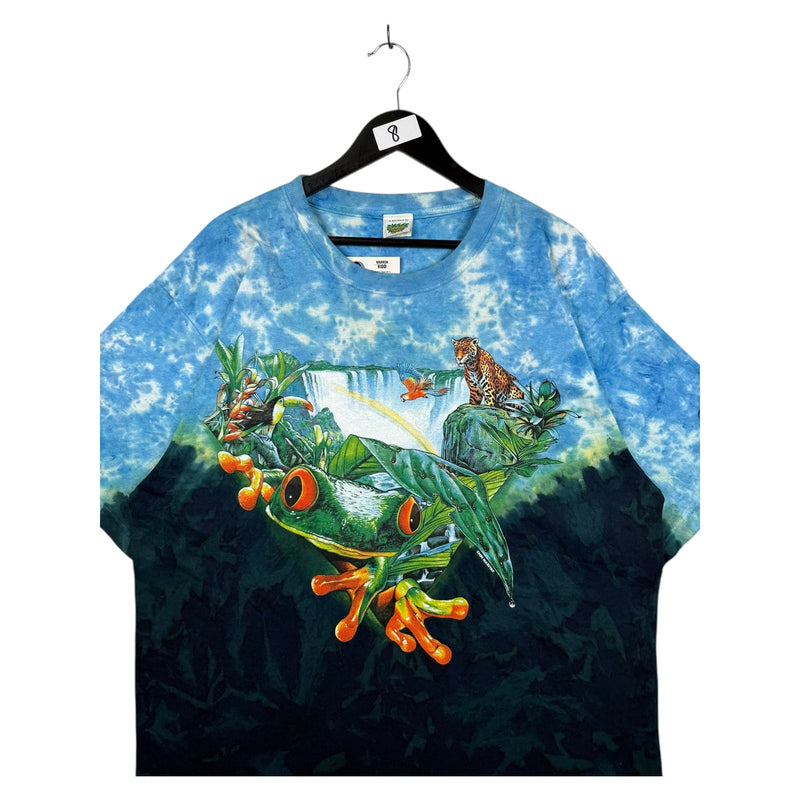 Vintage Rainforest Jungle AOP Graphic T-Shirt
