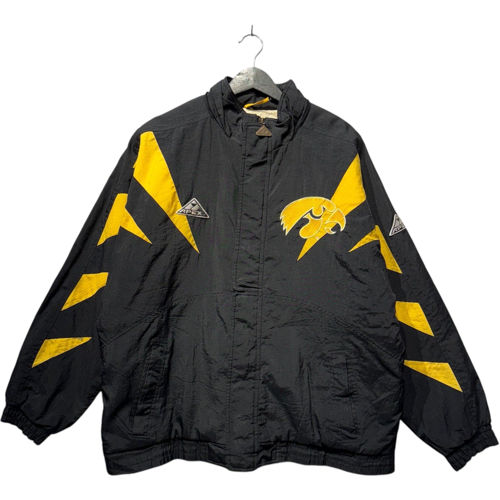 Vintage University Of Iowa Hawkeyes Logo Puffer Jacket